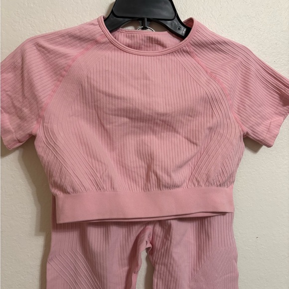 🌸Pink Ribbed Two-Piece Set🌸 - Picture 4 of 6